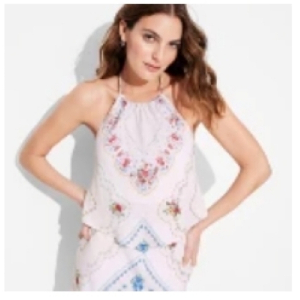 Wild Fable Floral Bandana Halter Top